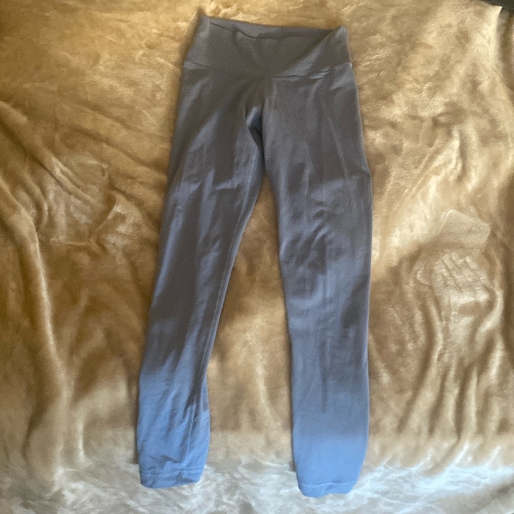 Aritzia TNA workout leggings blue gray size Small